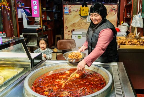 China Xian Daily Life