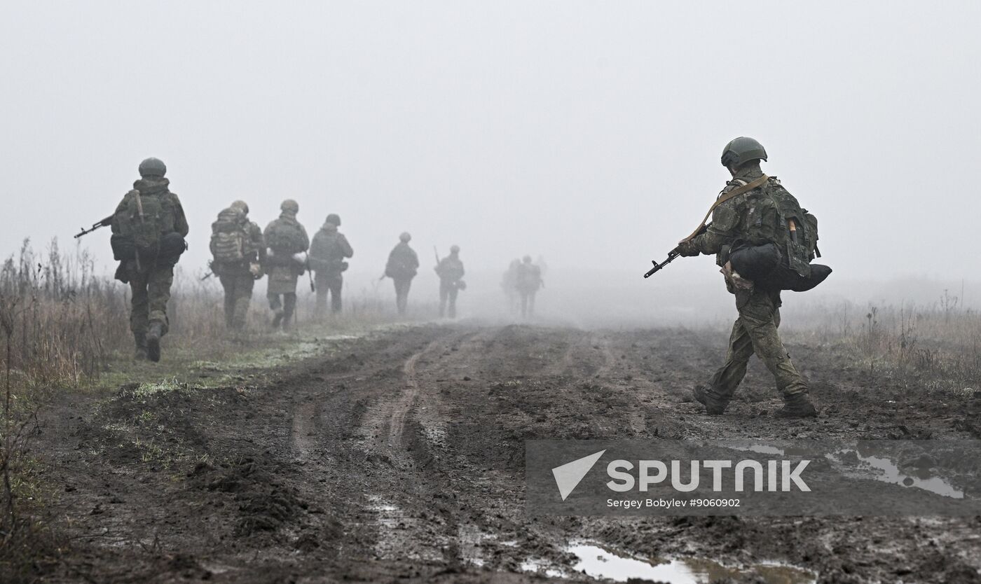 Russia Ukraine Military Operation Motor Rifle Unit