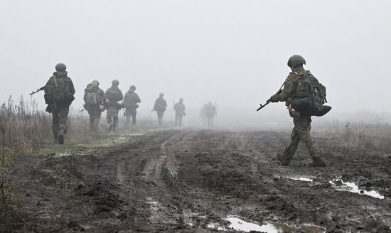 Russia Ukraine Military Operation Motor Rifle Unit