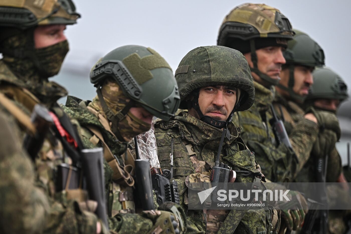Russia Ukraine Military Operation Motor Rifle Unit