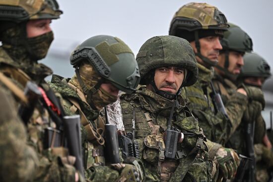 Russia Ukraine Military Operation Motor Rifle Unit