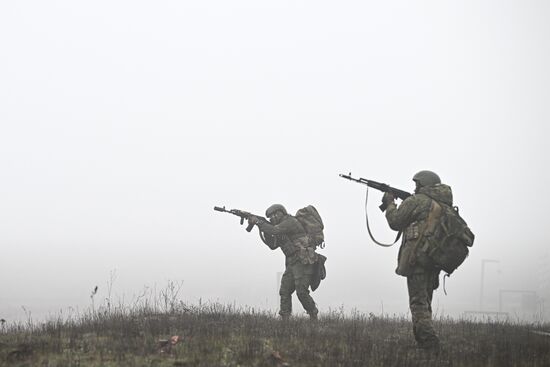 Russia Ukraine Military Operation Motor Rifle Unit