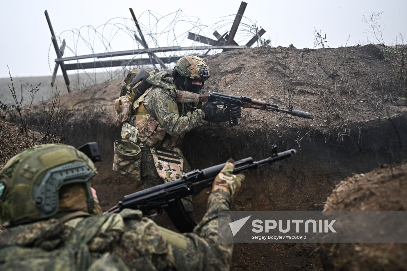 Russia Ukraine Military Operation Motor Rifle Unit