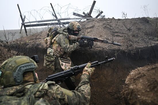 Russia Ukraine Military Operation Motor Rifle Unit