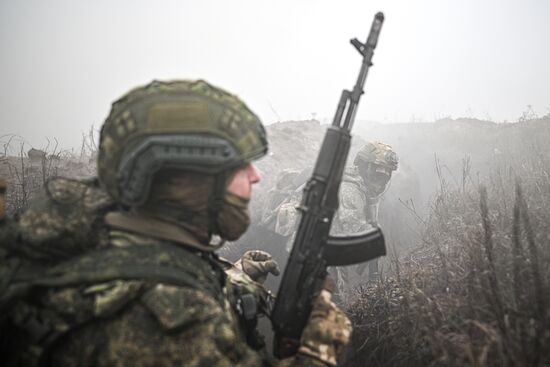 Russia Ukraine Military Operation Motor Rifle Unit