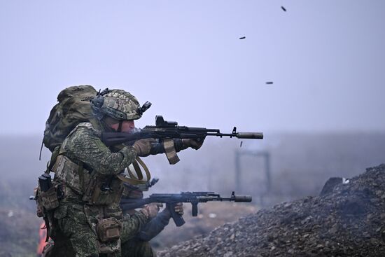 Russia Ukraine Military Operation Motor Rifle Unit
