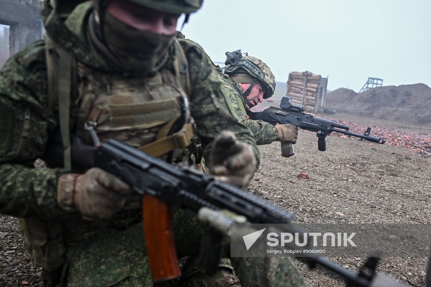 Russia Ukraine Military Operation Motor Rifle Unit