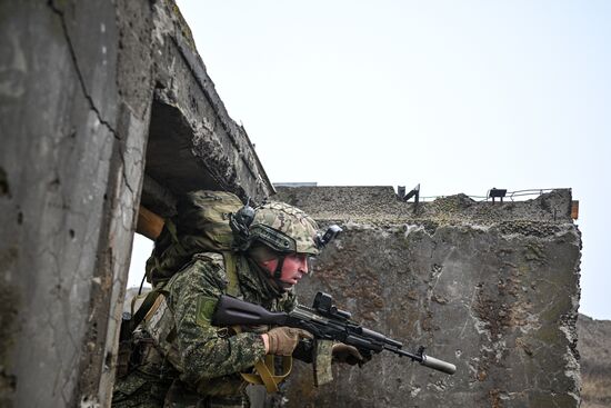 Russia Ukraine Military Operation Motor Rifle Unit