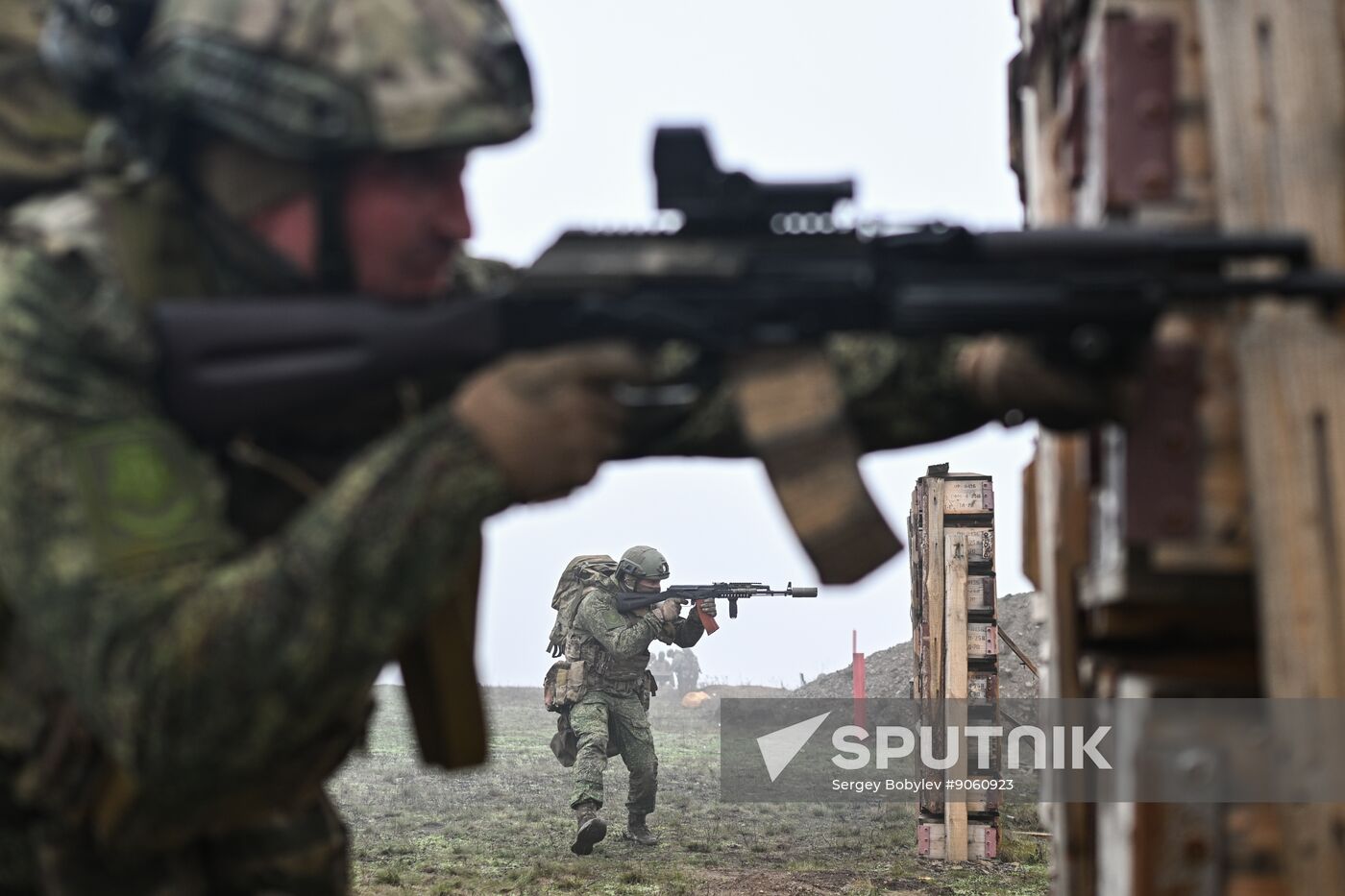 Russia Ukraine Military Operation Motor Rifle Unit