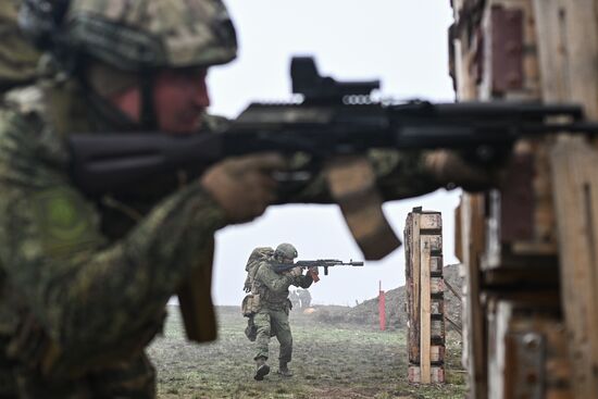 Russia Ukraine Military Operation Motor Rifle Unit