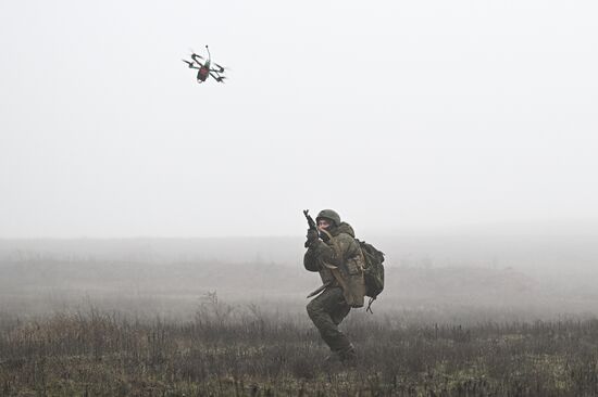 Russia Ukraine Military Operation Motor Rifle Unit