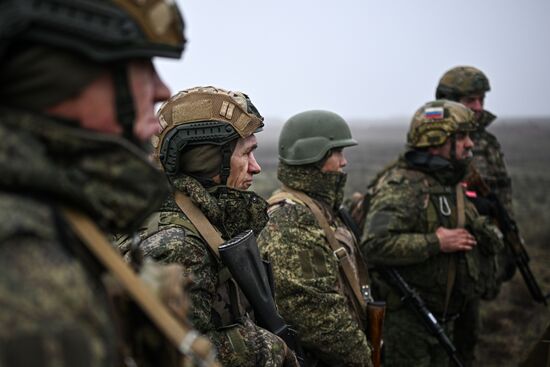 Russia Ukraine Military Operation Motor Rifle Unit