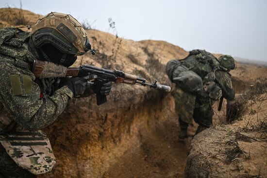 Russia Ukraine Military Operation Motor Rifle Unit