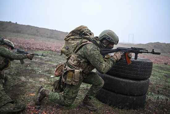 Russia Ukraine Military Operation Motor Rifle Unit