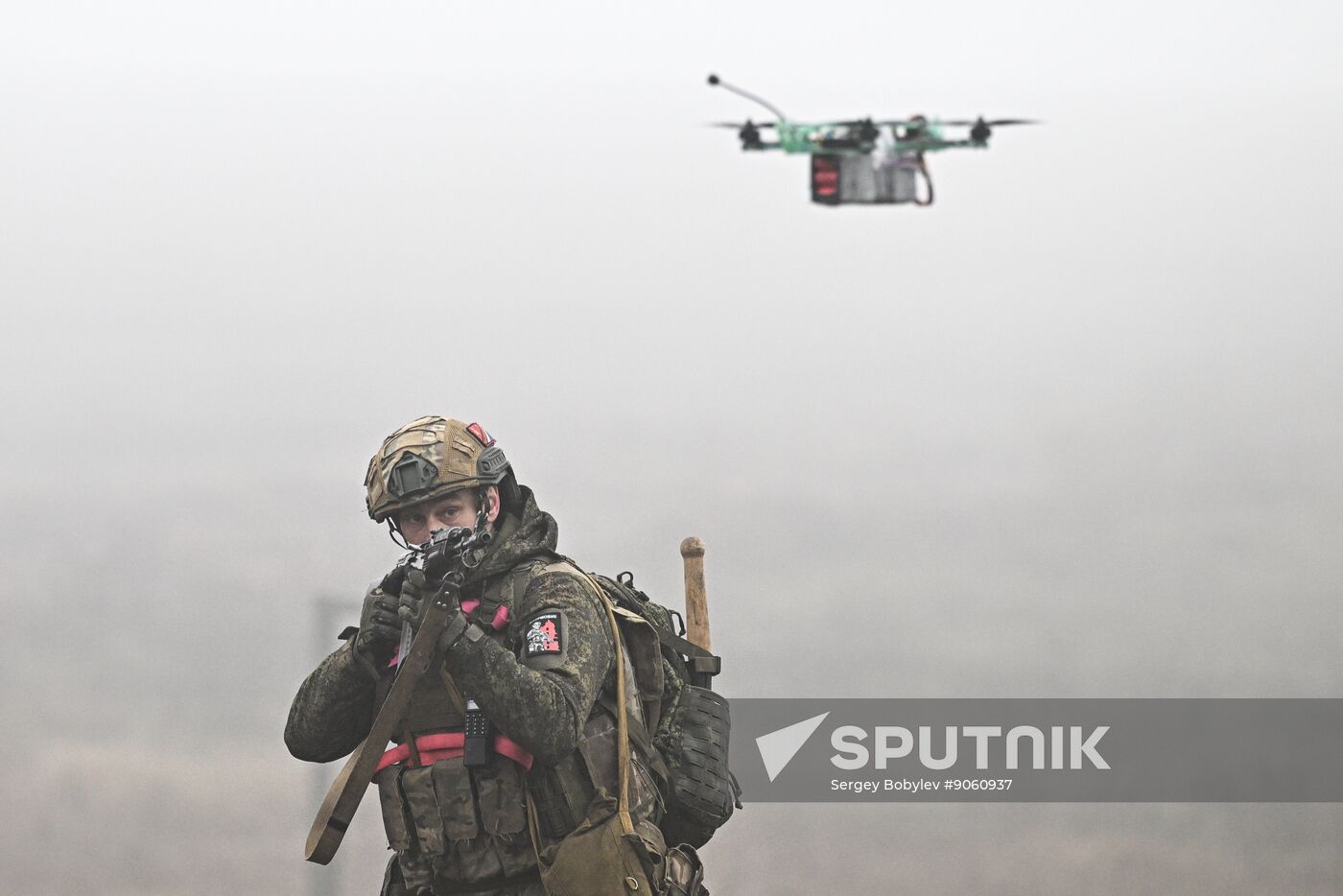 Russia Ukraine Military Operation Motor Rifle Unit