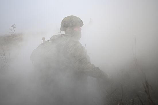 Russia Ukraine Military Operation Motor Rifle Unit