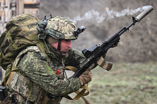 Russia Ukraine Military Operation Motor Rifle Unit
