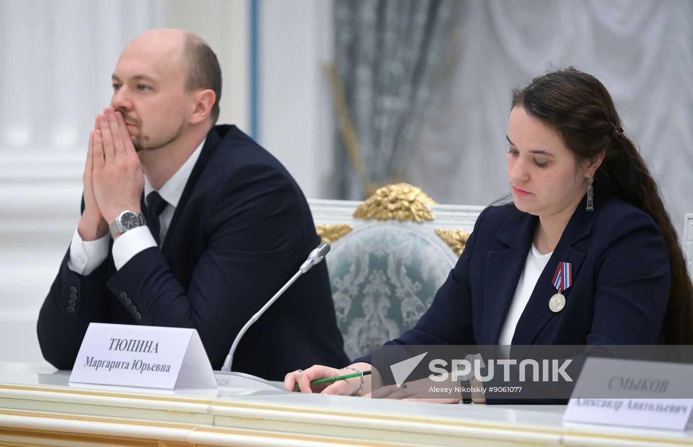 President Vladimir Putin meets with Young Scientists Congress participants