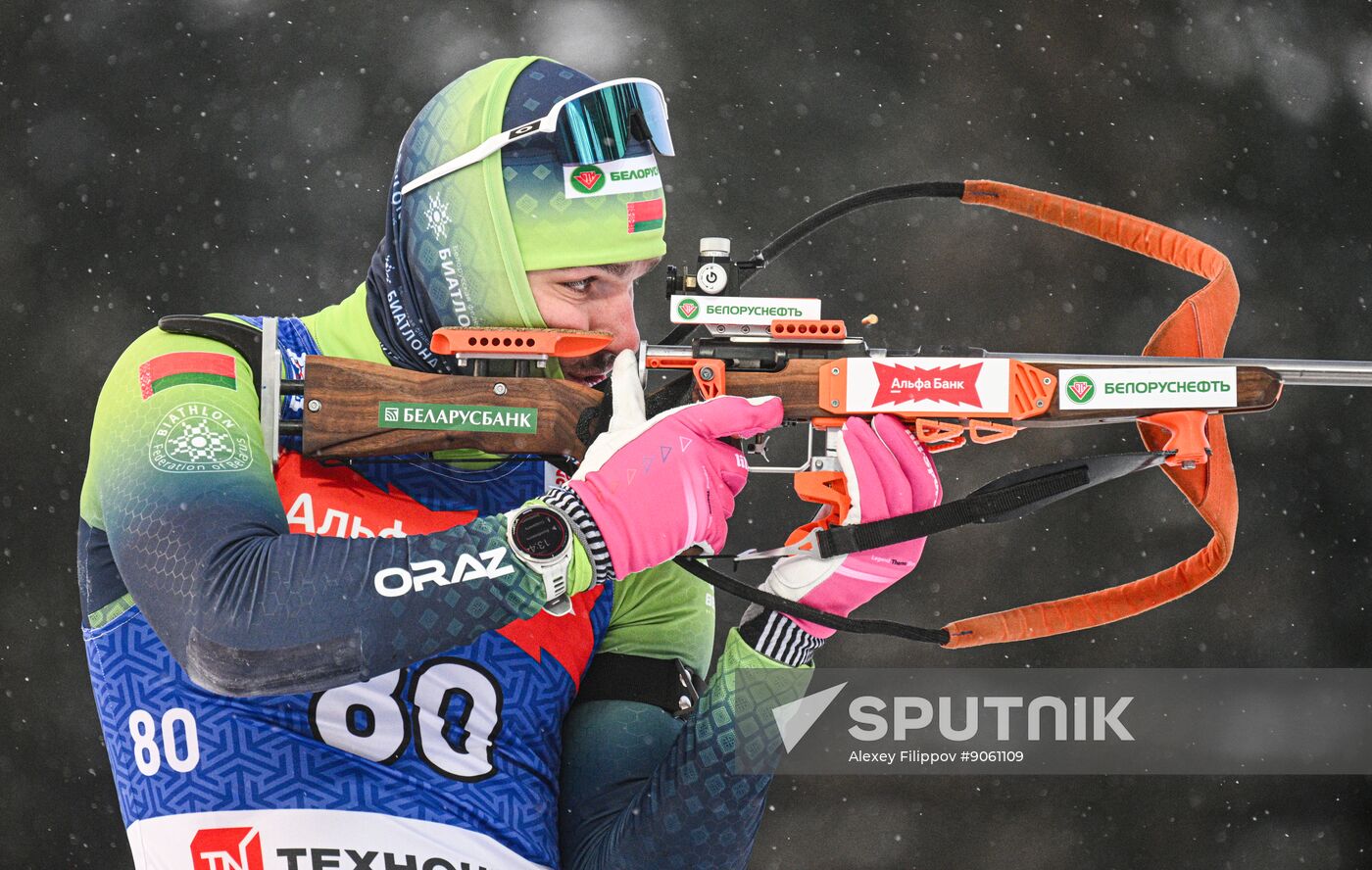 Russia Biathlon Cup Men Sprint