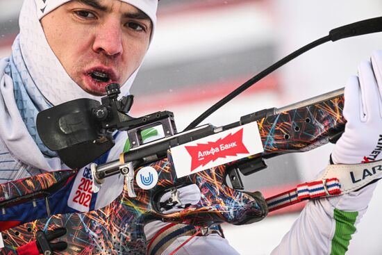 Russia Biathlon Cup Men Sprint