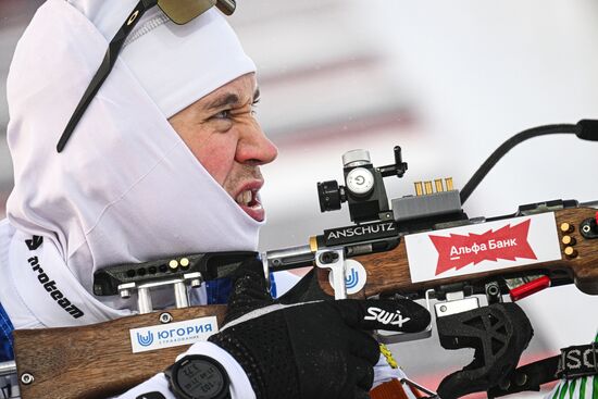 Russia Biathlon Cup Men Sprint