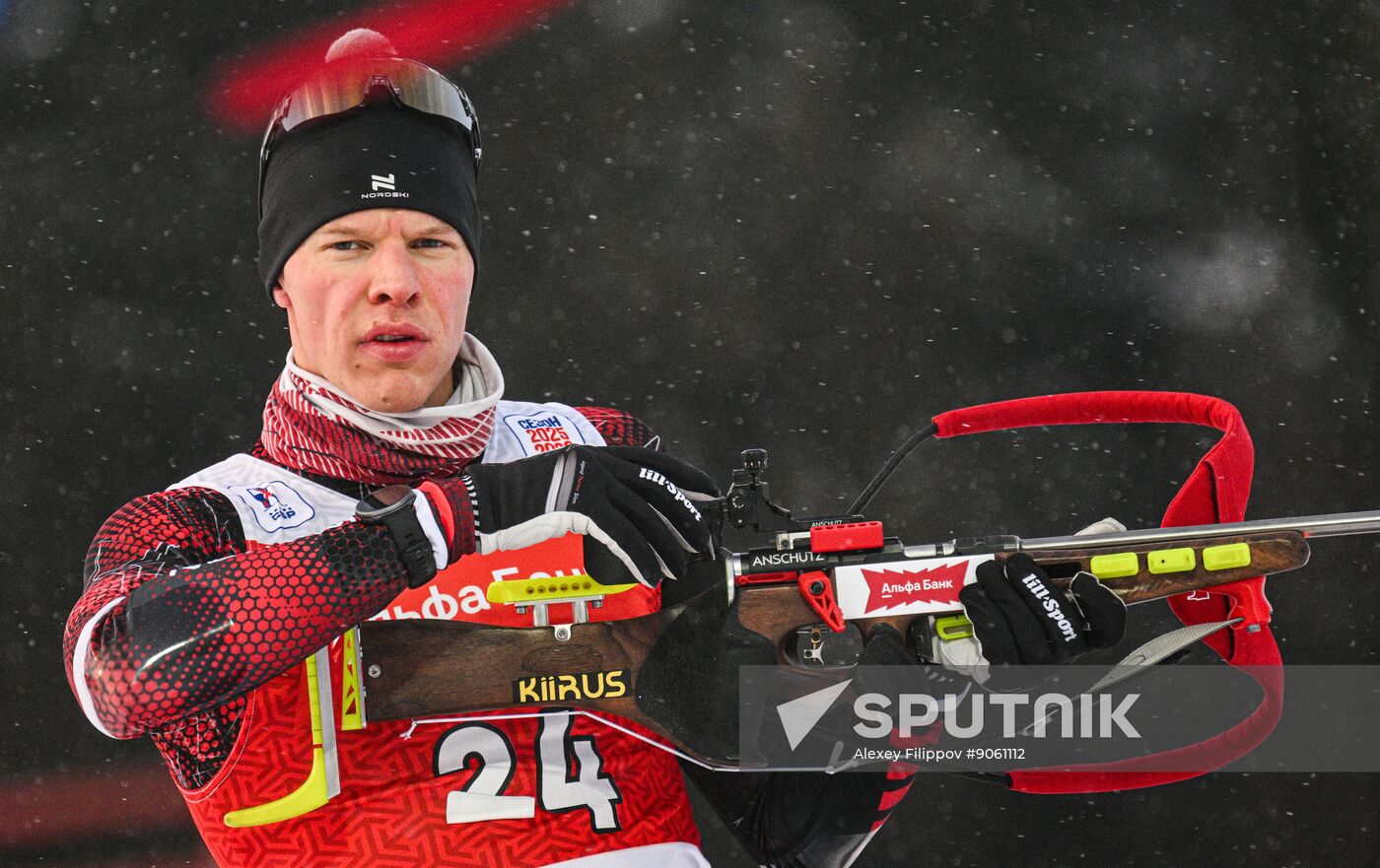 Russia Biathlon Cup Men Sprint
