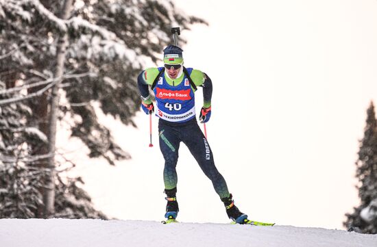 Russia Biathlon Cup Men Sprint