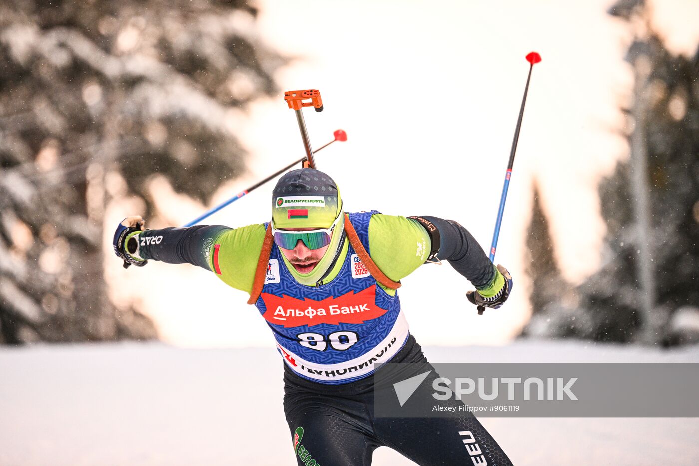 Russia Biathlon Cup Men Sprint
