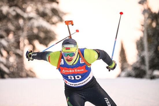 Russia Biathlon Cup Men Sprint