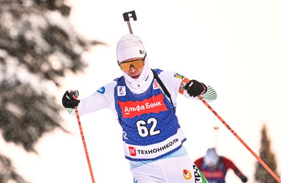 Russia Biathlon Cup Men Sprint
