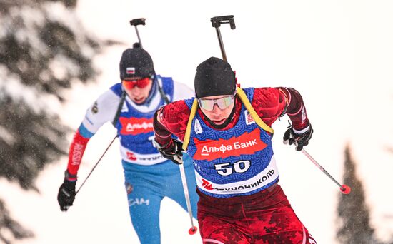 Russia Biathlon Cup Men Sprint