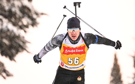 Russia Biathlon Cup Men Sprint