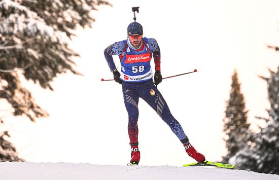 Russia Biathlon Cup Men Sprint