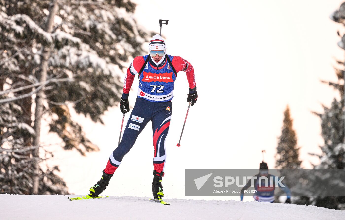 Russia Biathlon Cup Men Sprint