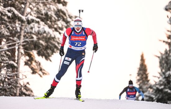 Russia Biathlon Cup Men Sprint