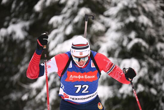 Russia Biathlon Cup Men Sprint