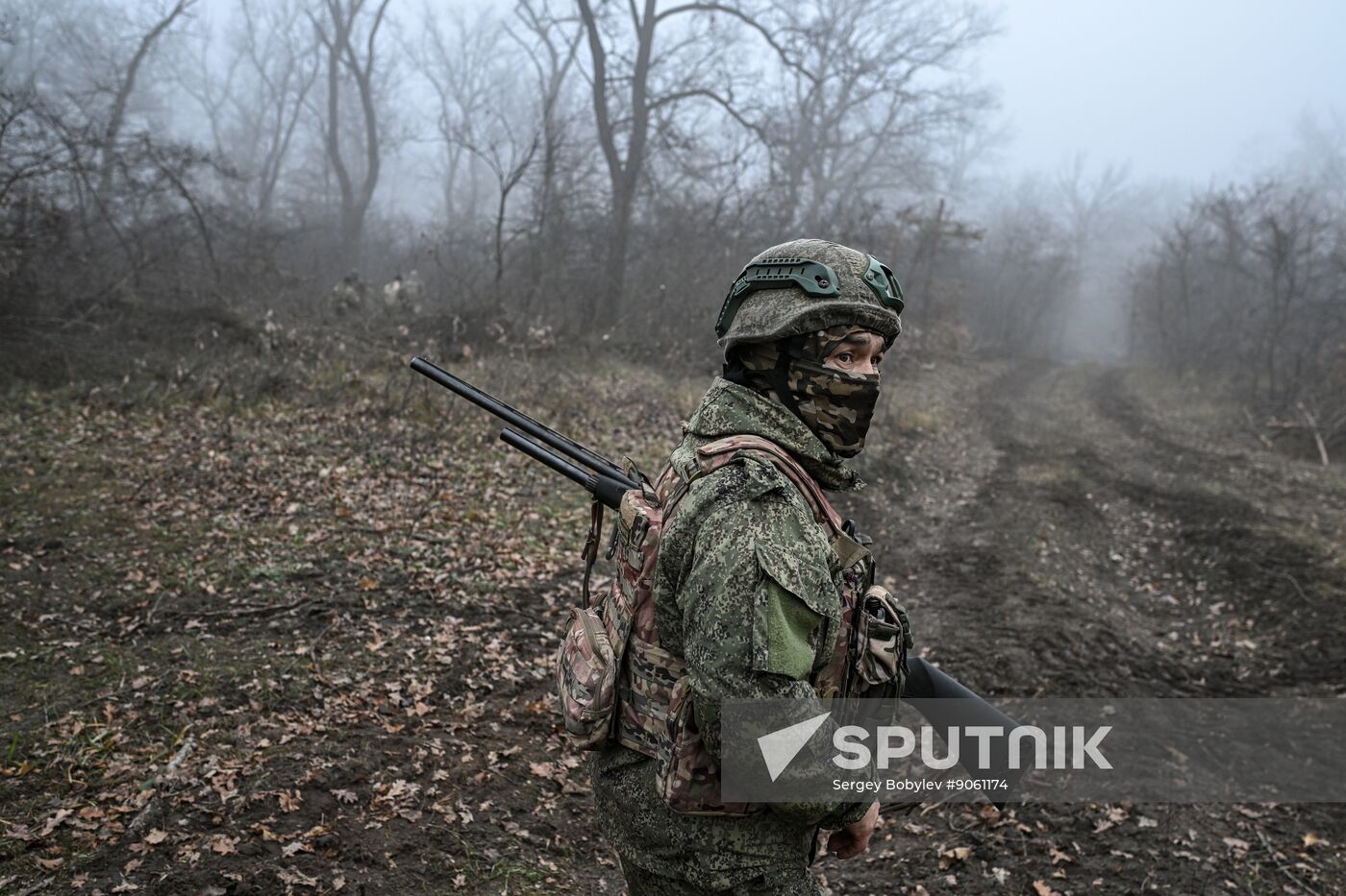 Russia Ukraine Military Operation Uragan Artillery Unit