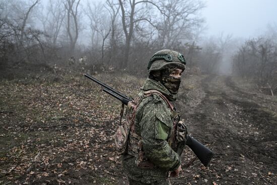 Russia Ukraine Military Operation Uragan Artillery Unit