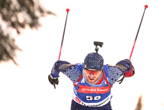 Russia Biathlon Cup Men Sprint