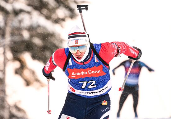 Russia Biathlon Cup Men Sprint