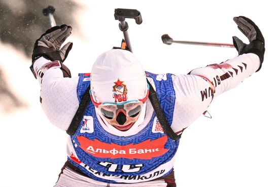 Russia Biathlon Cup Men Sprint