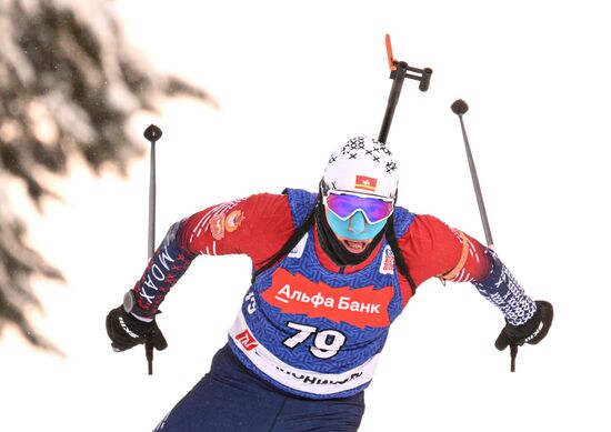 Russia Biathlon Cup Men Sprint