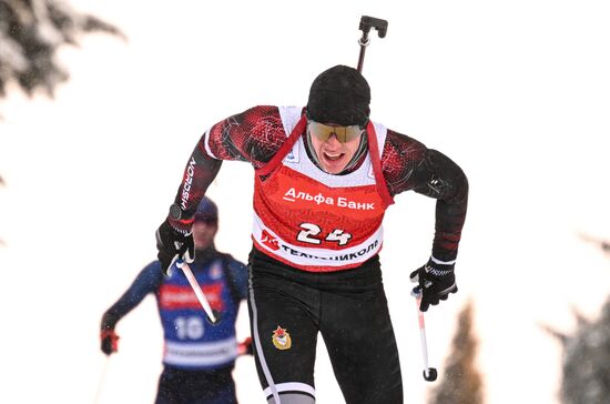 Russia Biathlon Cup Men Sprint