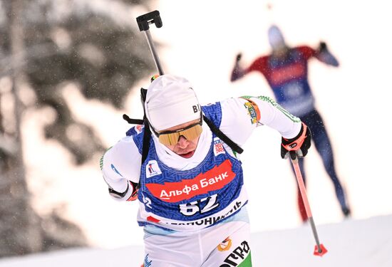 Russia Biathlon Cup Men Sprint