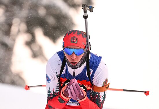 Russia Biathlon Cup Men Sprint