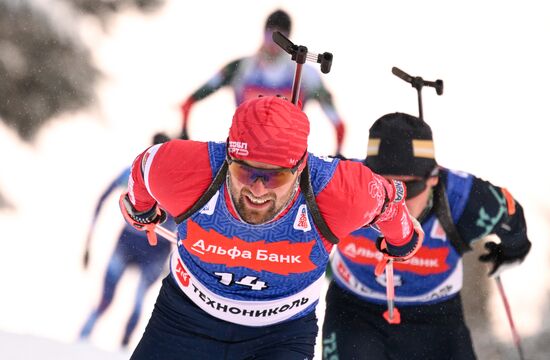 Russia Biathlon Cup Men Sprint