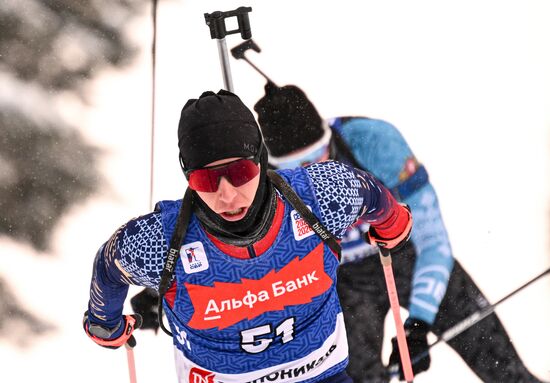 Russia Biathlon Cup Men Sprint