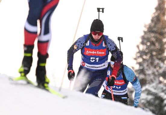 Russia Biathlon Cup Men Sprint
