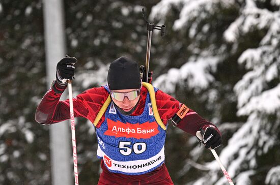 Russia Biathlon Cup Men Sprint