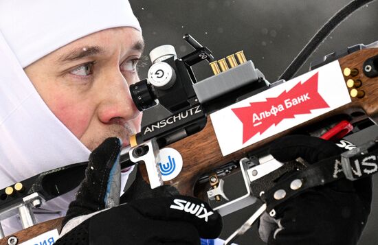 Russia Biathlon Cup Men Sprint